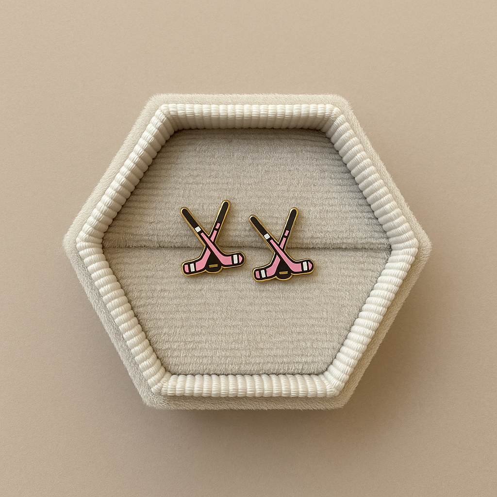 Hockey Screwbacks - Myzie Collection