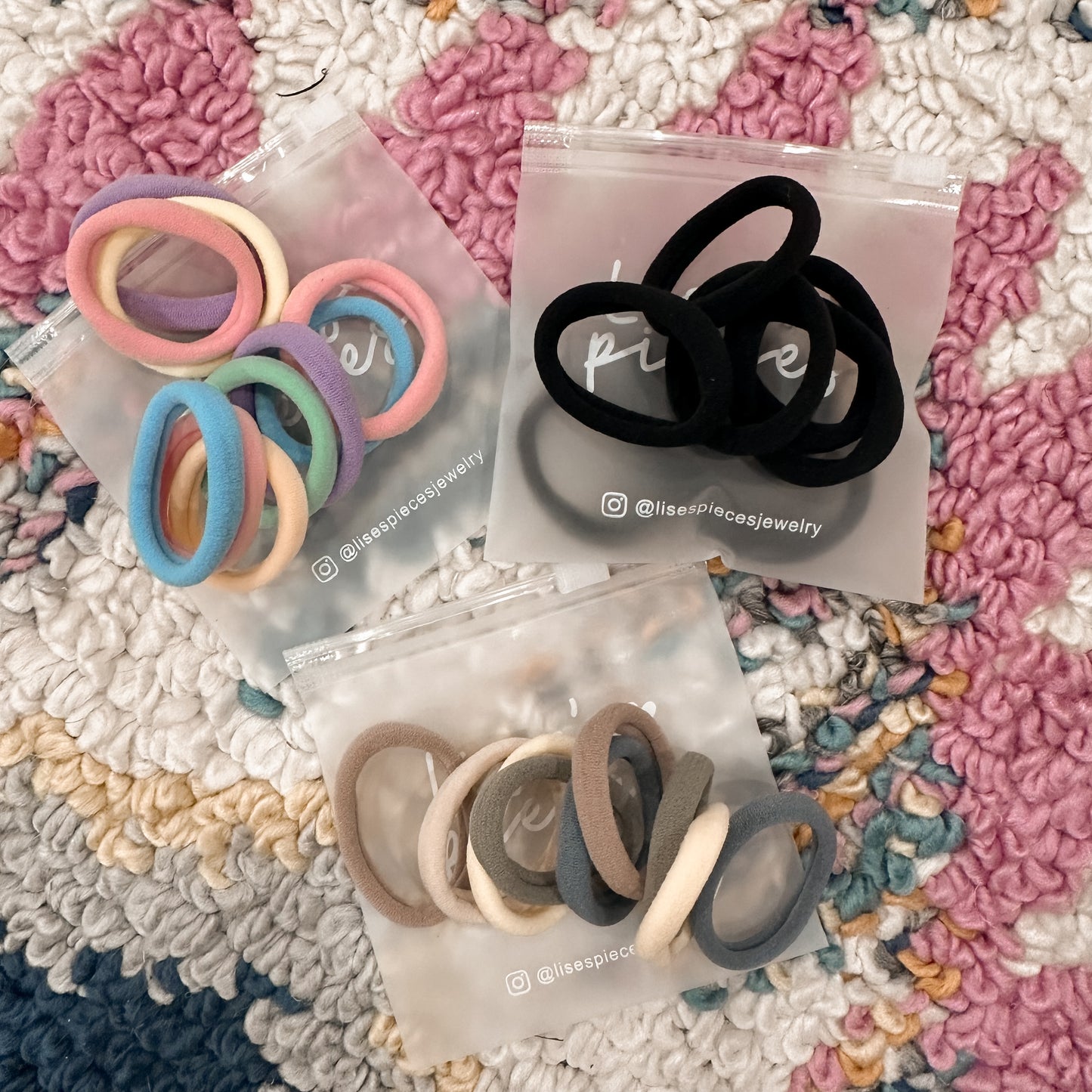 10 pack no-pull hair ties