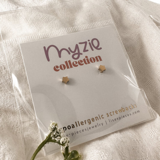 Star screwbacks - Myzie Collection