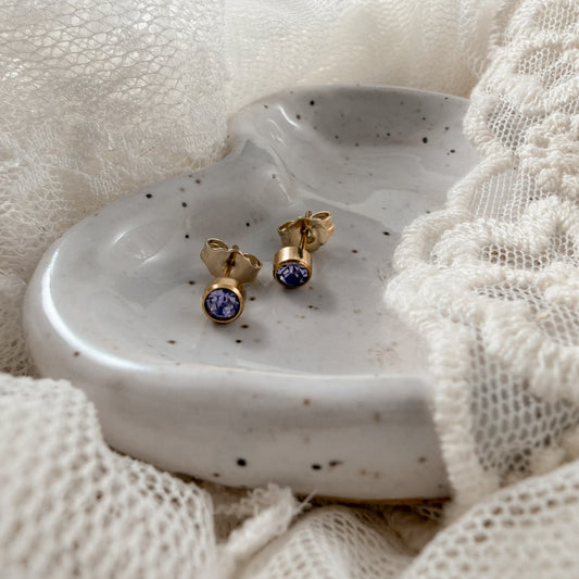 June birthstone studs Lise's Pieces