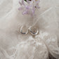 Regular Oval Snap Huggies - silver Lise's Pieces