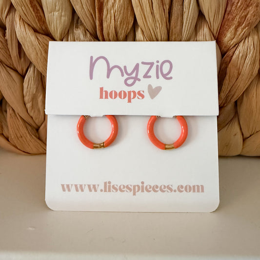 Hoops for Charms - Orange Lise's Pieces