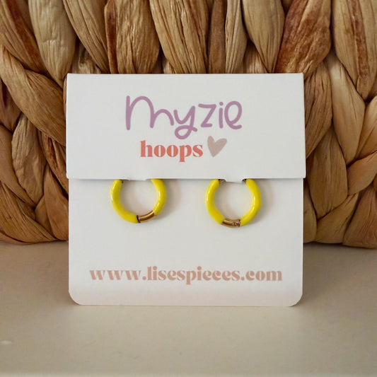 Hoops for Charms - Yellow Lise's Pieces