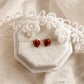 Strawberry studs Lise's Pieces