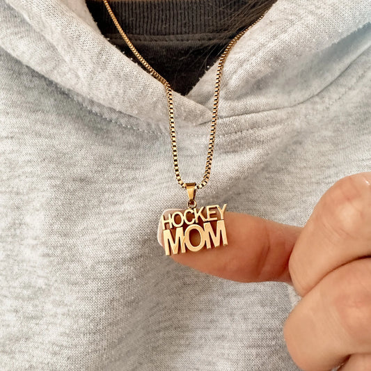 Hockey Mom necklace Lise's Pieces