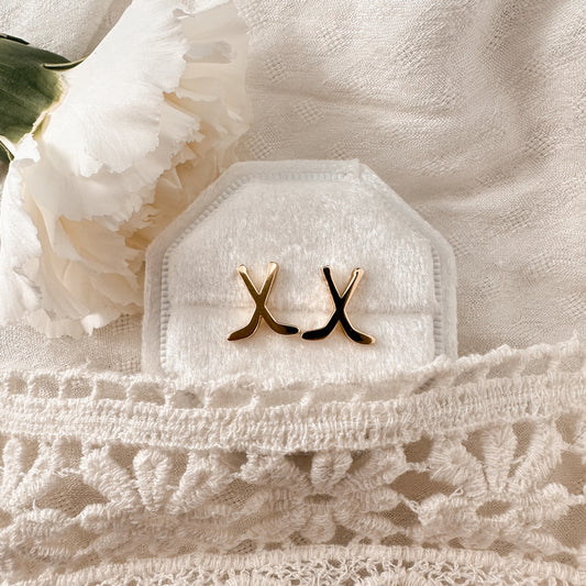 Hockey stick studs - gold