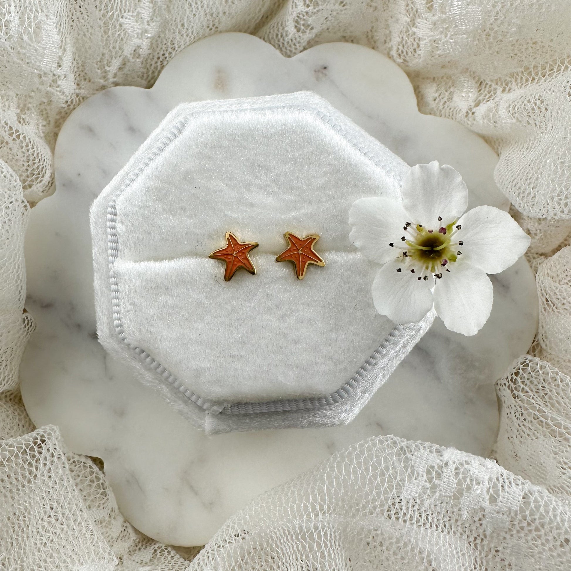 Starfish Screwbacks Lise's Pieces