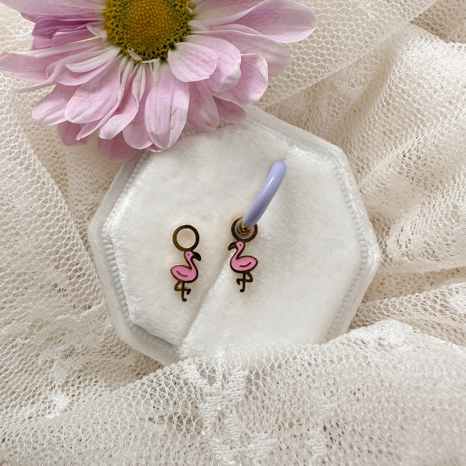 Pink Flamingo Charms - Myzie Collection Lise's Pieces