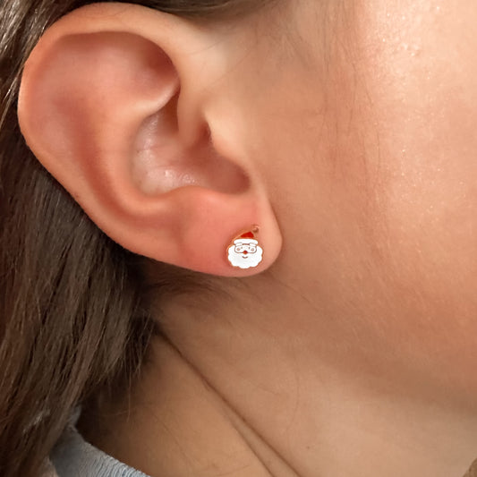 Santa screwbacks - Myzie Collection