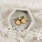 Smiling sun hoop charms - Myzie collection Lise's Pieces
