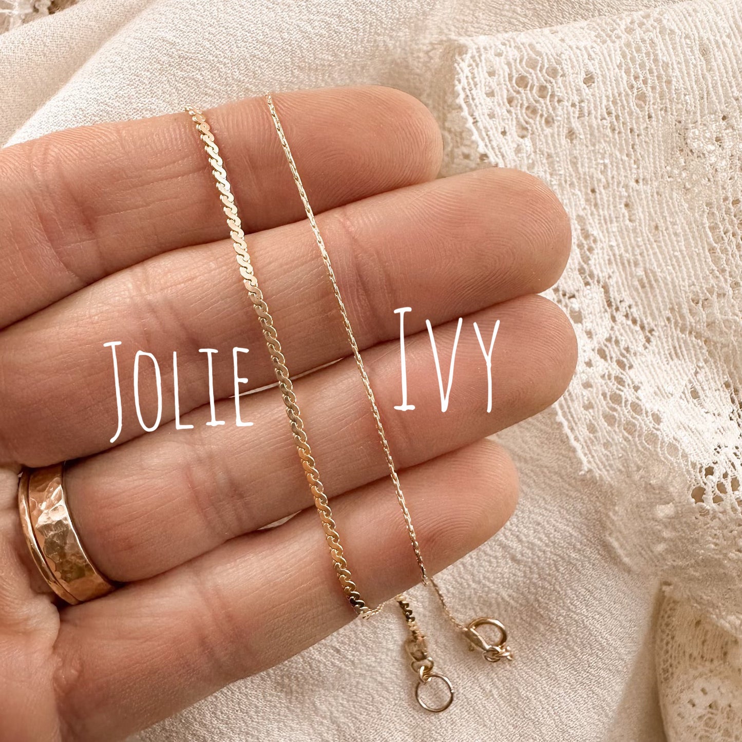 Ivy & Jolie bracelets
