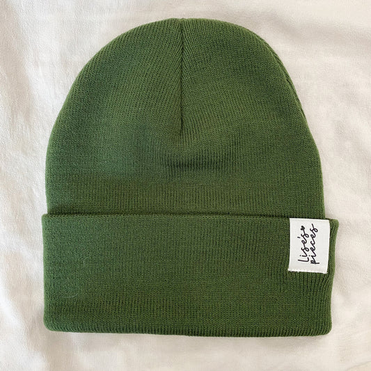 Army green toque