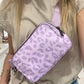 Lavender Leopard Sidekick Bag