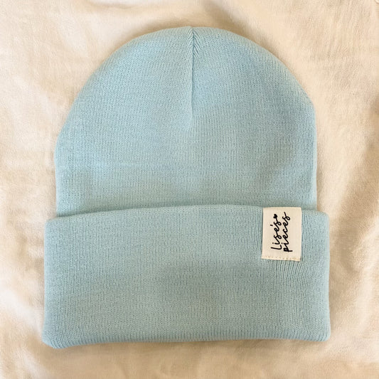 Robin’s egg blue toque