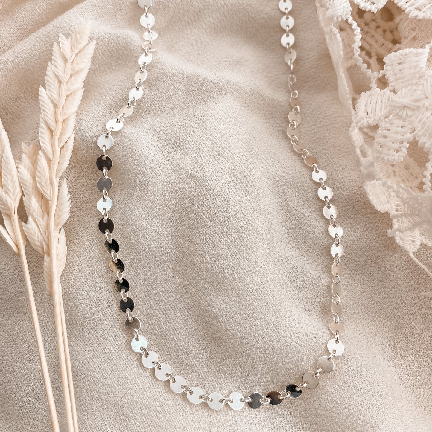 Nova necklace - silver