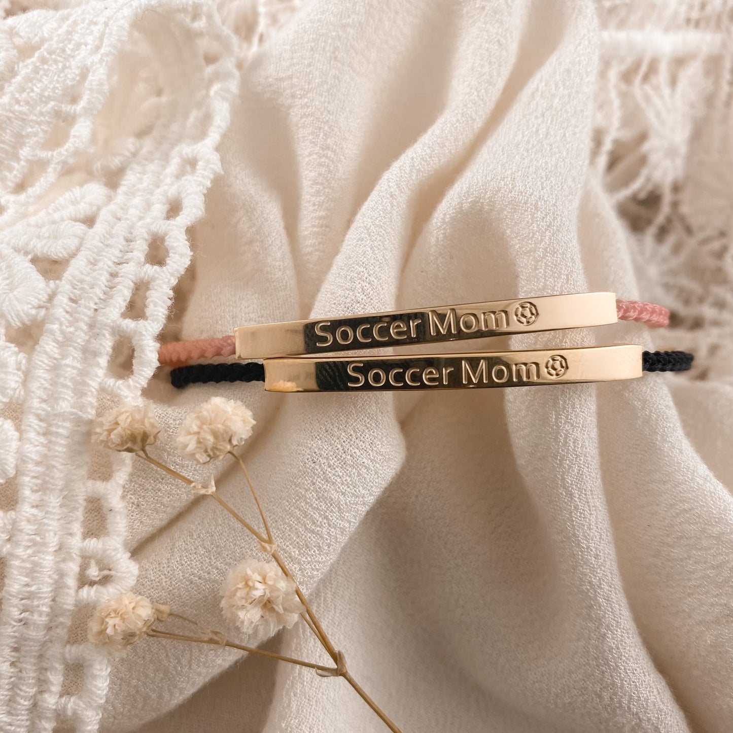 Soccer Mom cord bracelet