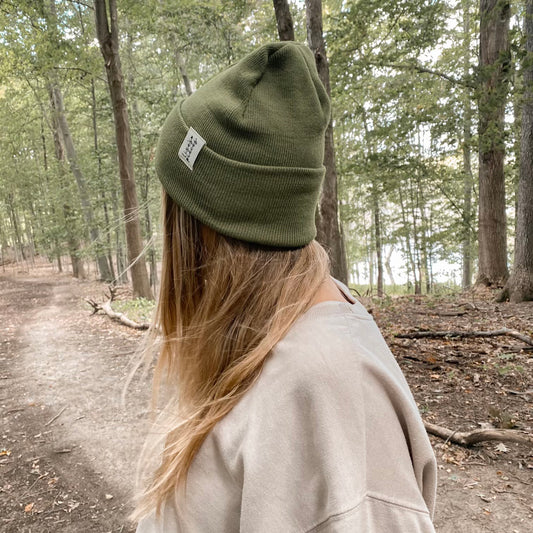 Army green toque